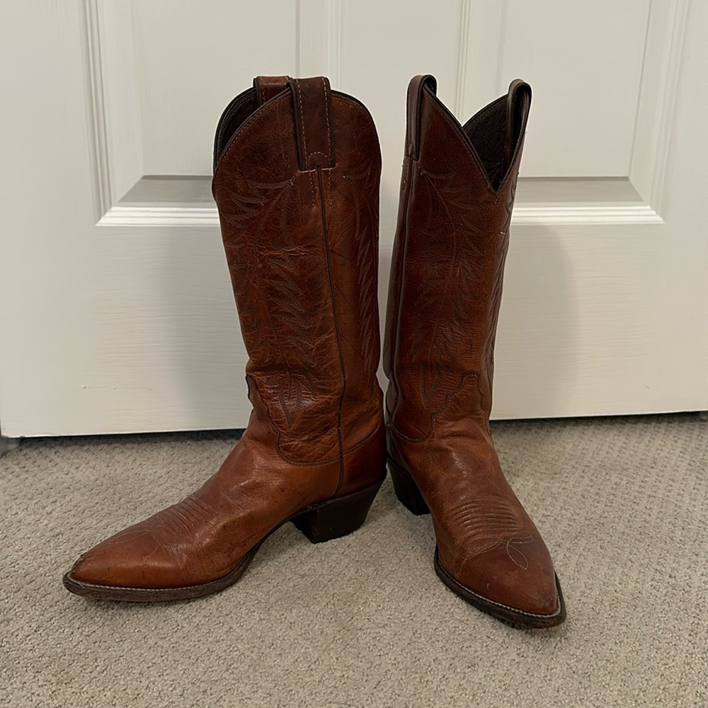 Justin Boots Brown Women's Cowboy Boots